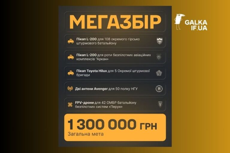 Триває великий збір 1,3 млн грн для п’яти підрозділів ЗСУ від франківського волонтера Стаса Ковановського