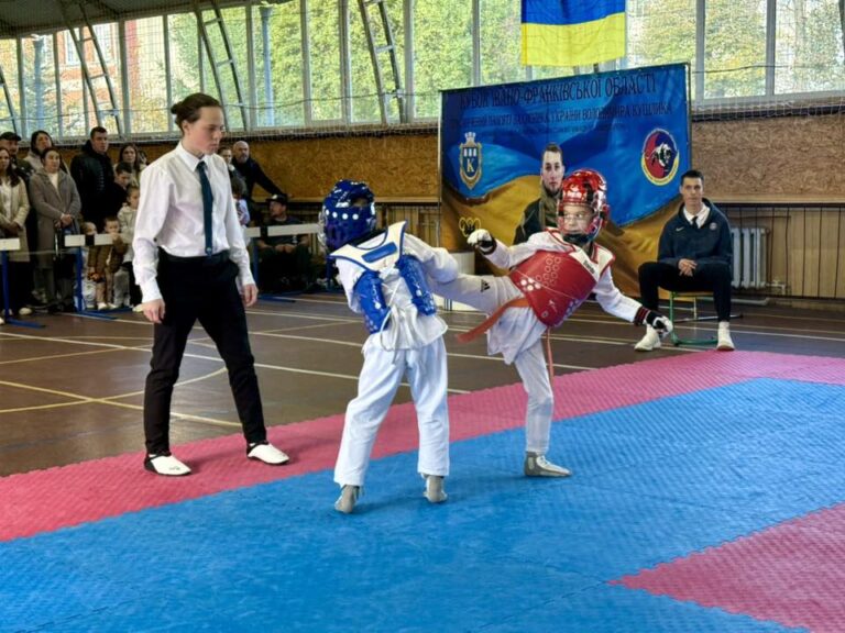 У Калуші провели турнір з тхеквондо, присвячений пам’яті полеглого захисника Володимира Кушлика (ФОТО)