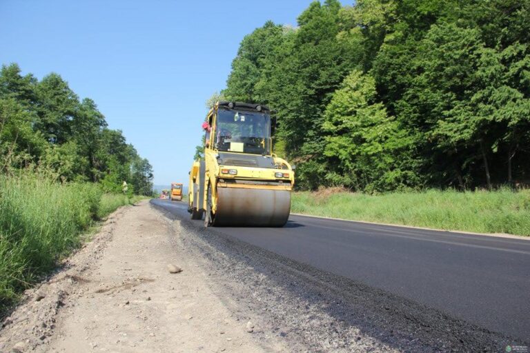 На Прикарпатті за європейські кошти відремонтують понад 7 кілометрів дороги Гериня – Болехів