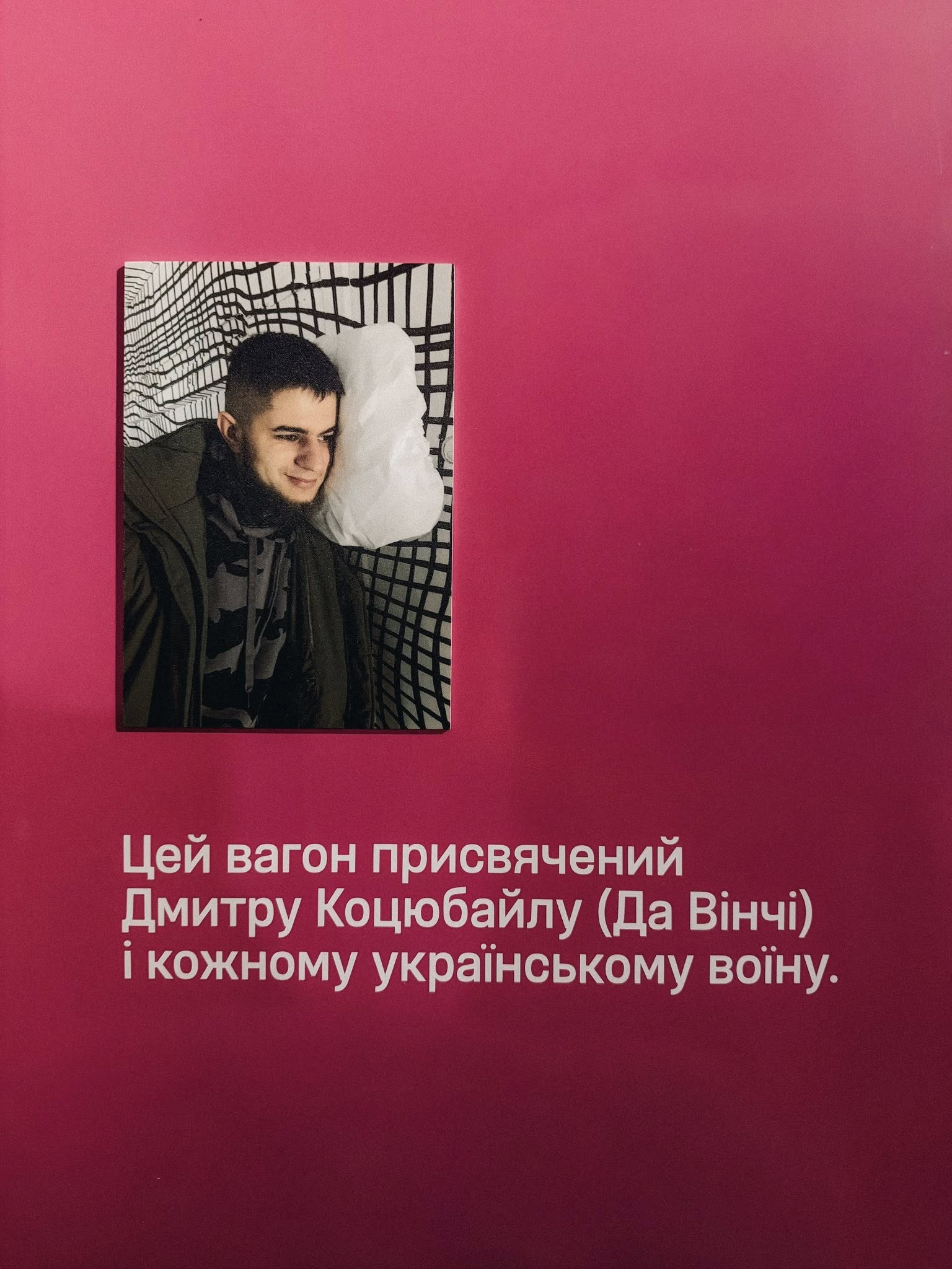 Дмитру (Да Вінчі) Коцюбайлу присвятили артоб’єкт на масштабній виставці Ukraine WOW (ФОТО)