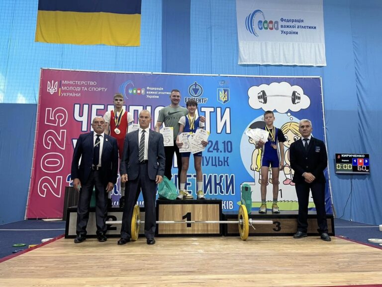 Прикарпатські важкоатлети здобули медалі на чемпіонаті України