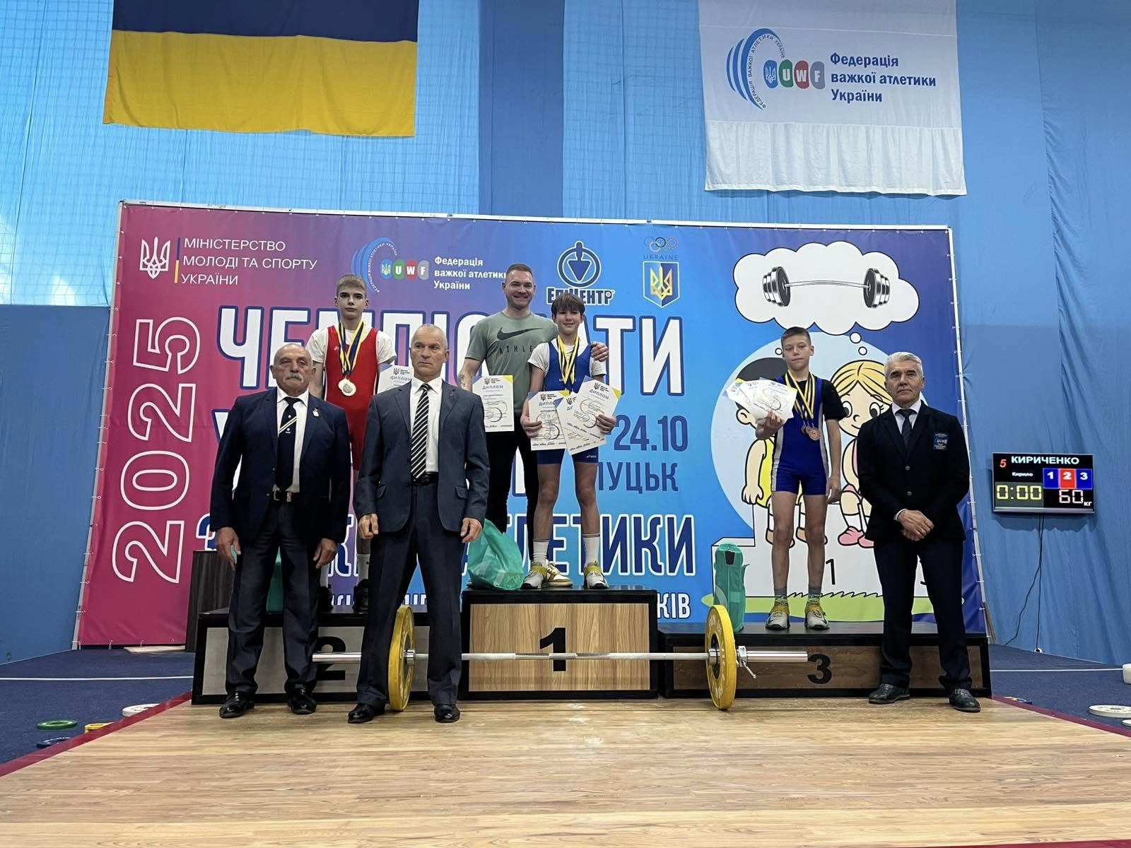 Прикарпатські важкоатлети здобули медалі на чемпіонаті України