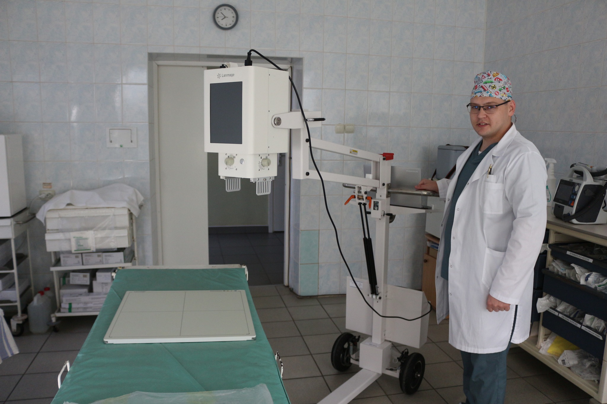 У Коломийській дитячій лікарні встановили новий рентген-апарат
