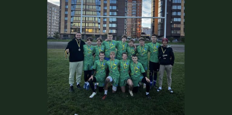 Франківська регбісти — срібні призери чемпіонату України серед юнаків