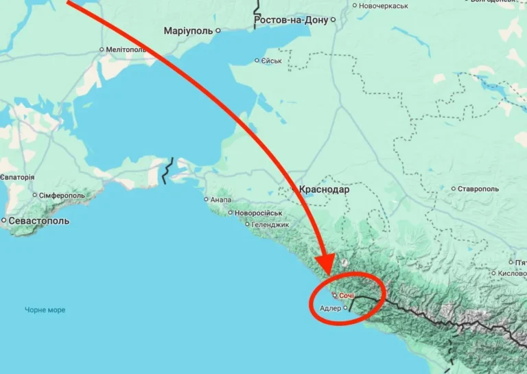 Українські дрони вночі атакували курорти Сочі та Адлер: росіян загнали у підвали