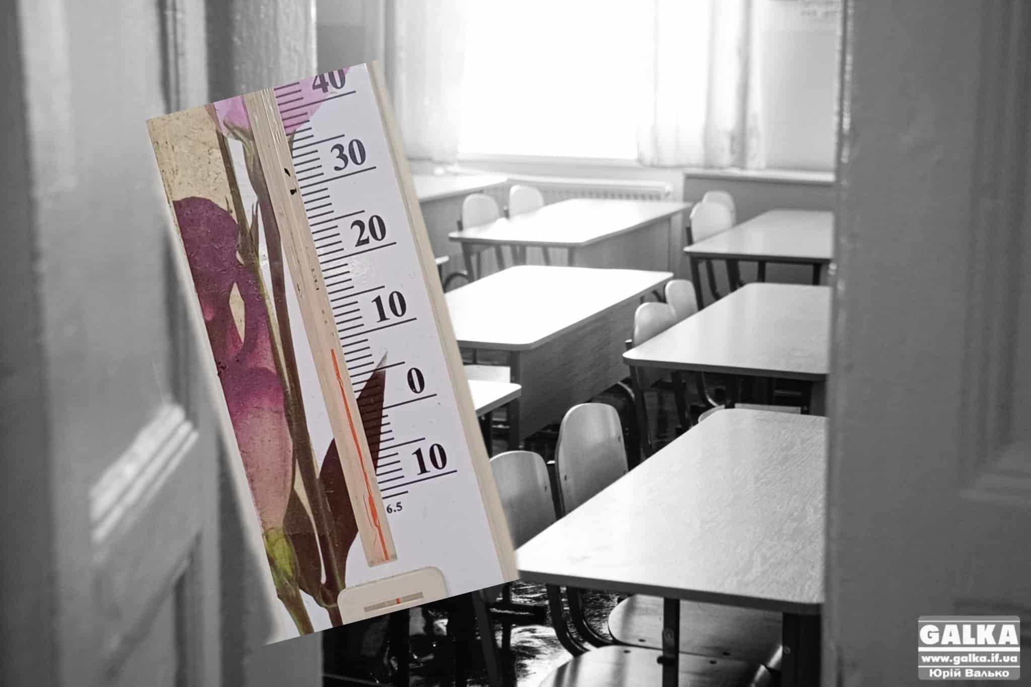 “У школі +10°C”: більшість ліцеїв і садків Франківська отримають тепло 1 листопада