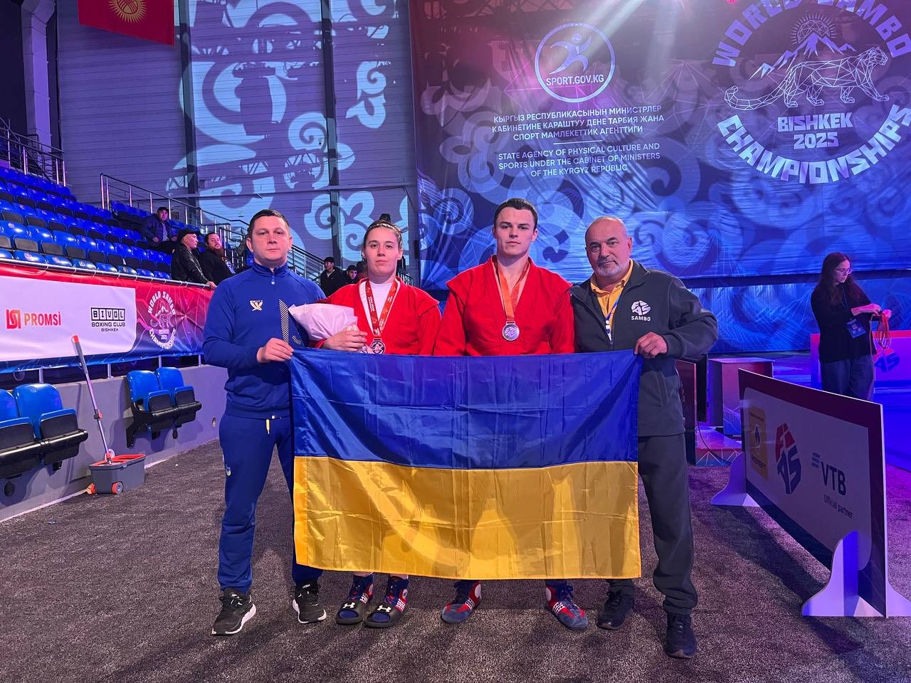 Прикарпатські спортсмени здобули дві бронзи на чемпіонаті світу з самбо (ФОТО)