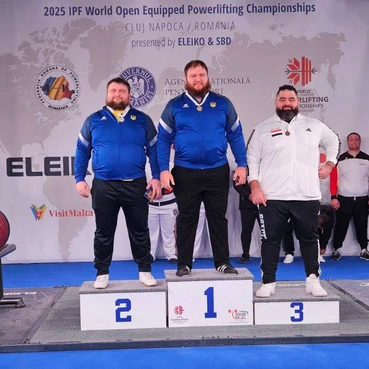 Коломиянин Віктор Голіней виборов золото чемпіонату світу з пауерліфтингу (ФОТО)