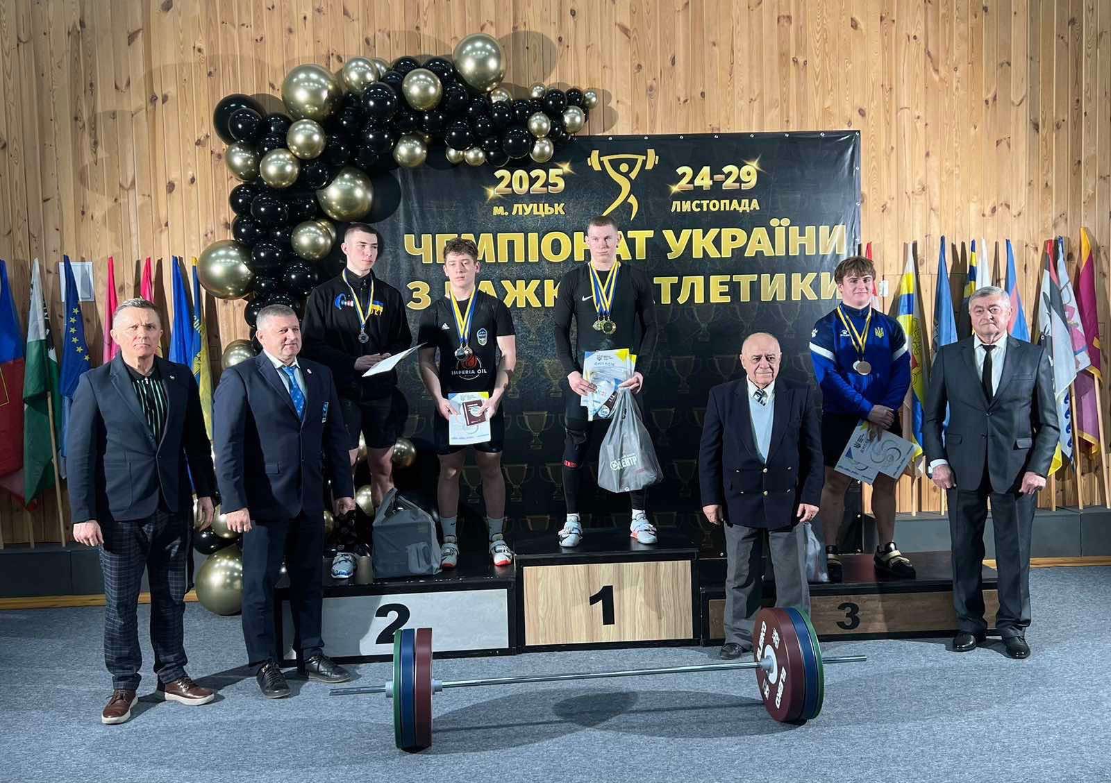 Прикарпатські важкоатлети встановили 8 національних рекордів на Чемпіонаті України у Луцьку