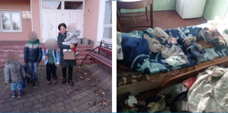 На Городенківщині зі сім’ї забрали чотирьох дітей через погані умови проживання (ФОТО)