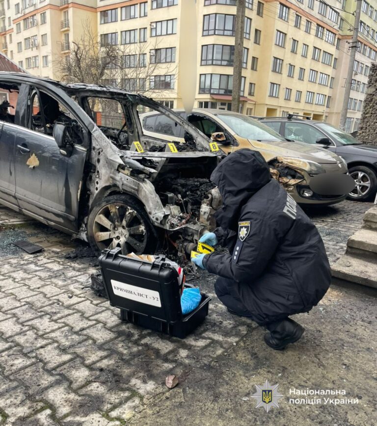 11-класник на замовлення рф підпалив автомобіль у Микитинцях – поліція