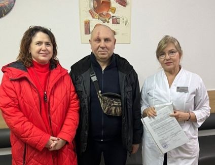 У Франківську військовим з бойовими травмами ока встановлюють безкоштовні протези