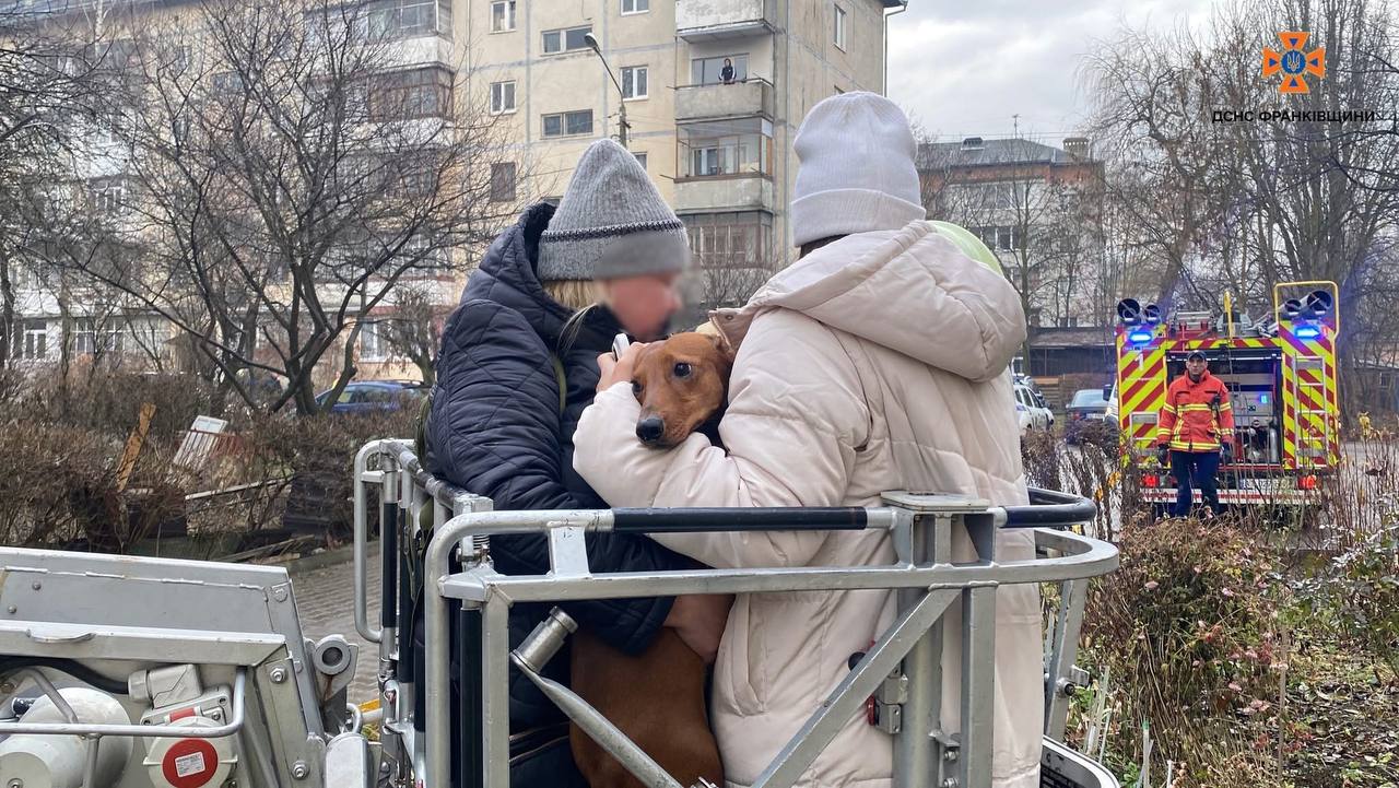Пожежа у будинку на Довженка: ДСНС винесли жінку та врятували дітей (ФОТО, ВІДЕО)