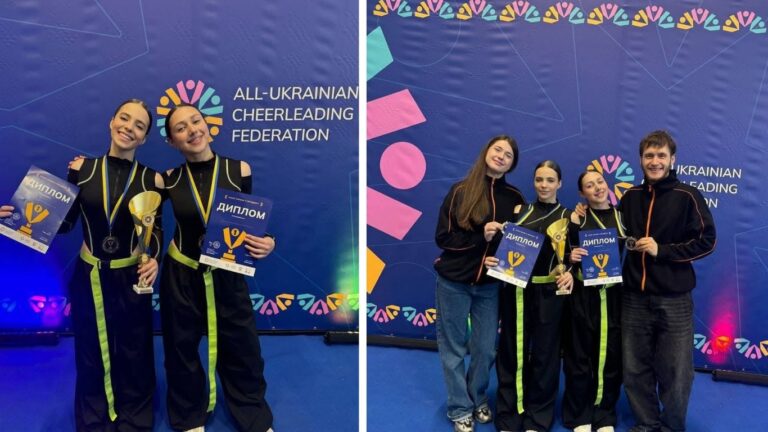 Прикарпатські чирлідерки вибороли золото на Кубку України