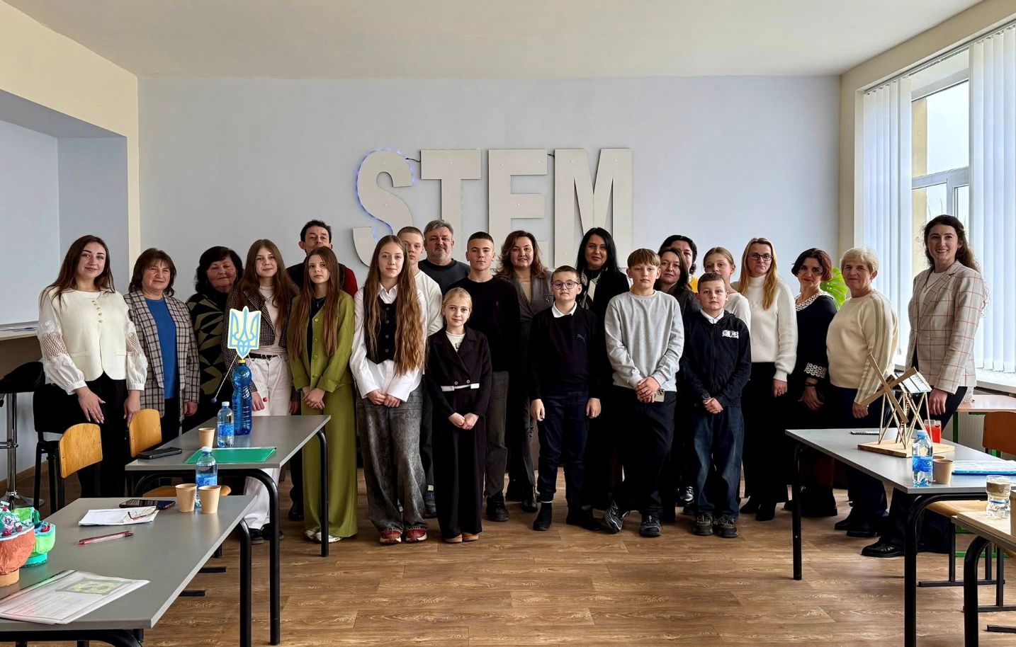 У Копанківській гімназії відкрили природничу STEM-студію