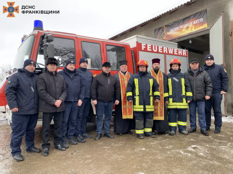 У Тлумацькій громаді створили перший підрозділ добровільної пожежної команди