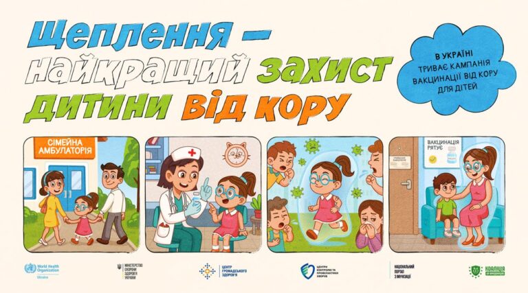 Дітей вакцинуватимуть від кору мобільні бригади у віддалених громадах Прикарпаття
