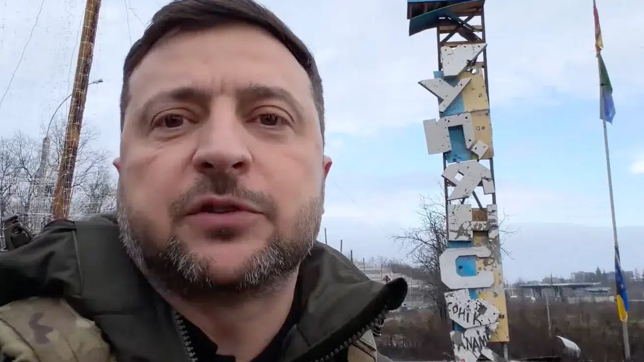 Зеленський приїхав у Куп’янськ після успішної контратаки українських сил