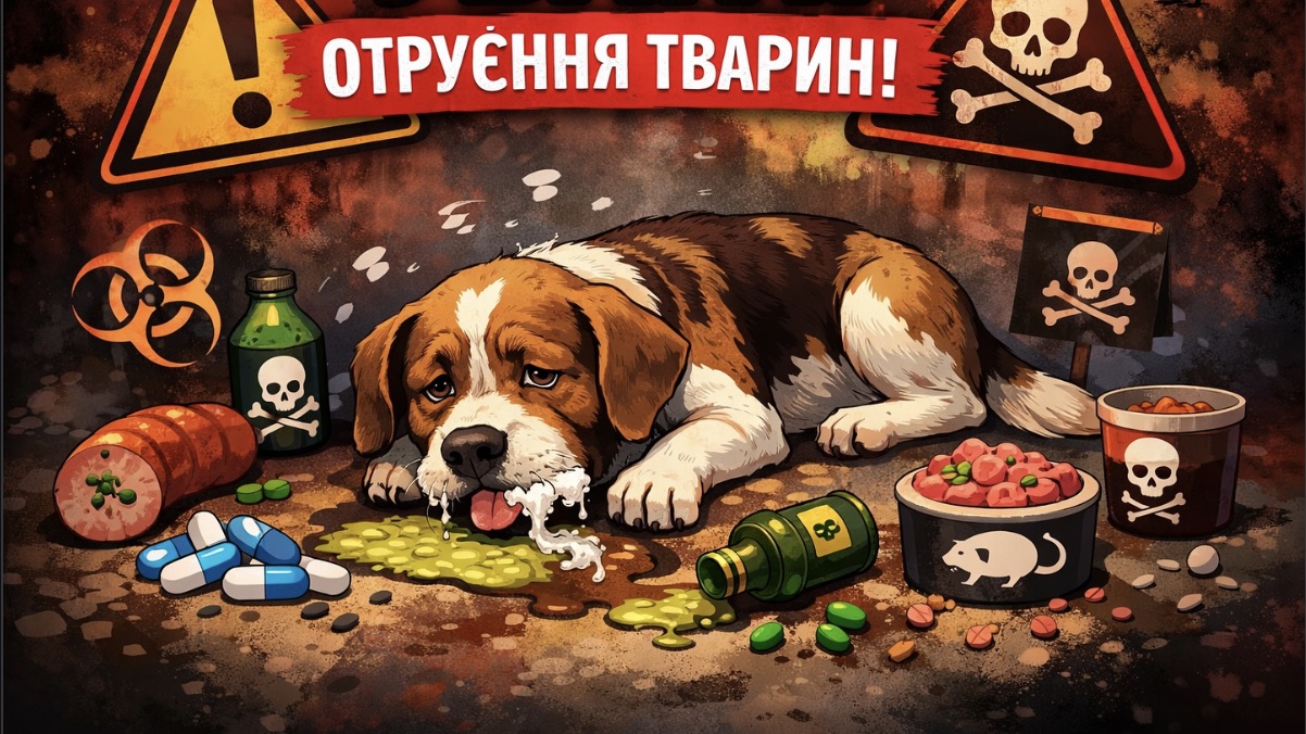 Що робити при отруєнні собаки на вулиці: поради франківських волонтерів