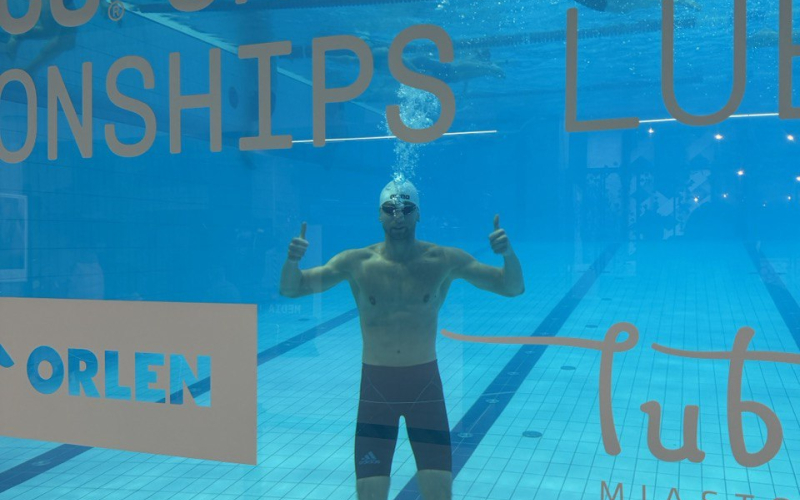 Франківець виборов срібло та встановив рекорд України на Чемпіонаті Європи з плавання (ФОТО)