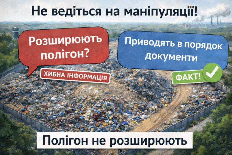 “Йдеться виключно про впорядкування документації”: мер Долини спростував чутки щодо розширення сміттєзвалища