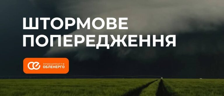 Сильний вітер знеструмив Прикарпаття: світло зникло у 23 населених пунктах
