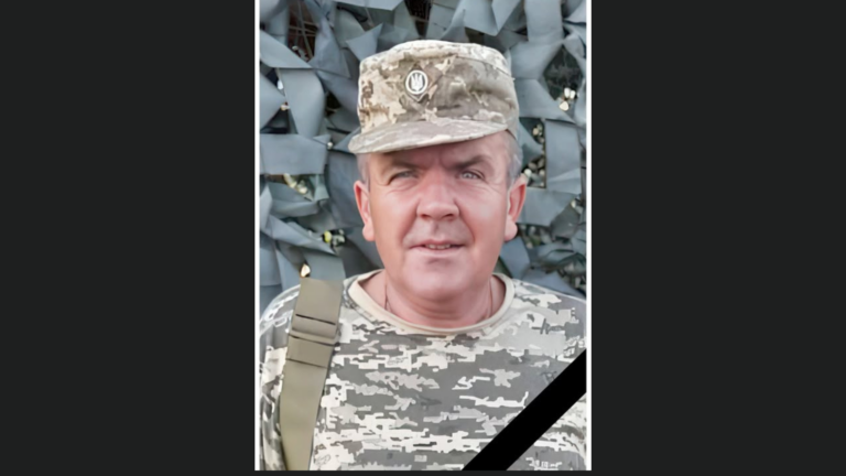 Воював на Бахмутському та Покровському напрямках: помер захисник Василь Вінтоняк з Лисецької громади