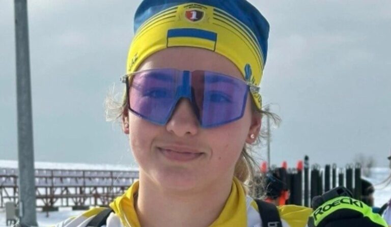 Прикарпатська спортсменка Аліна Хміль — чемпіонка України з біатлону