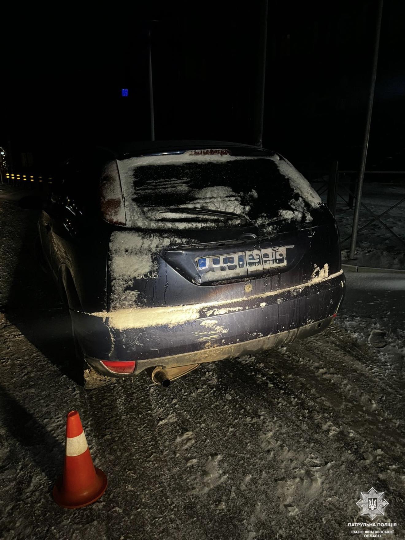 У Франківську зупинили п’яного водія без посвідчення (ФОТО)