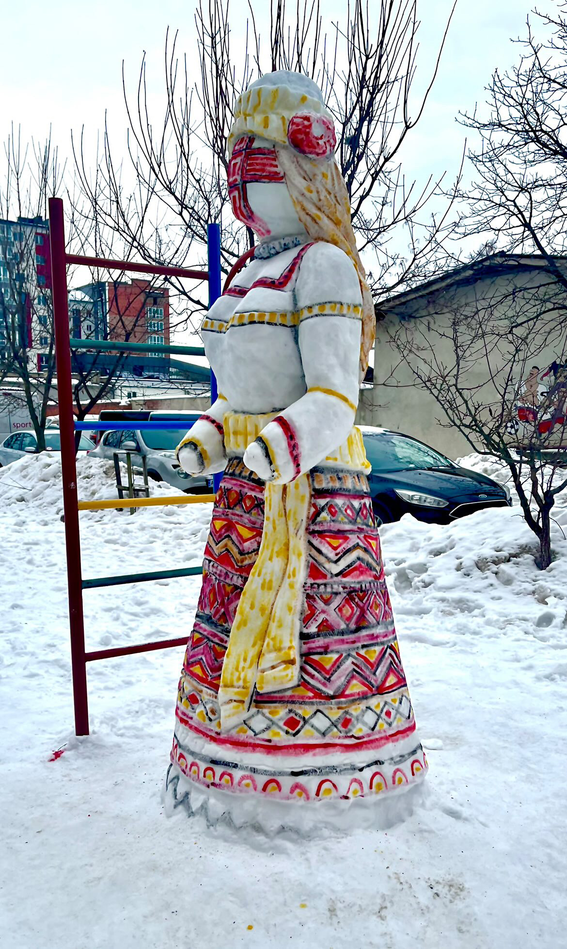 снігова скульптура