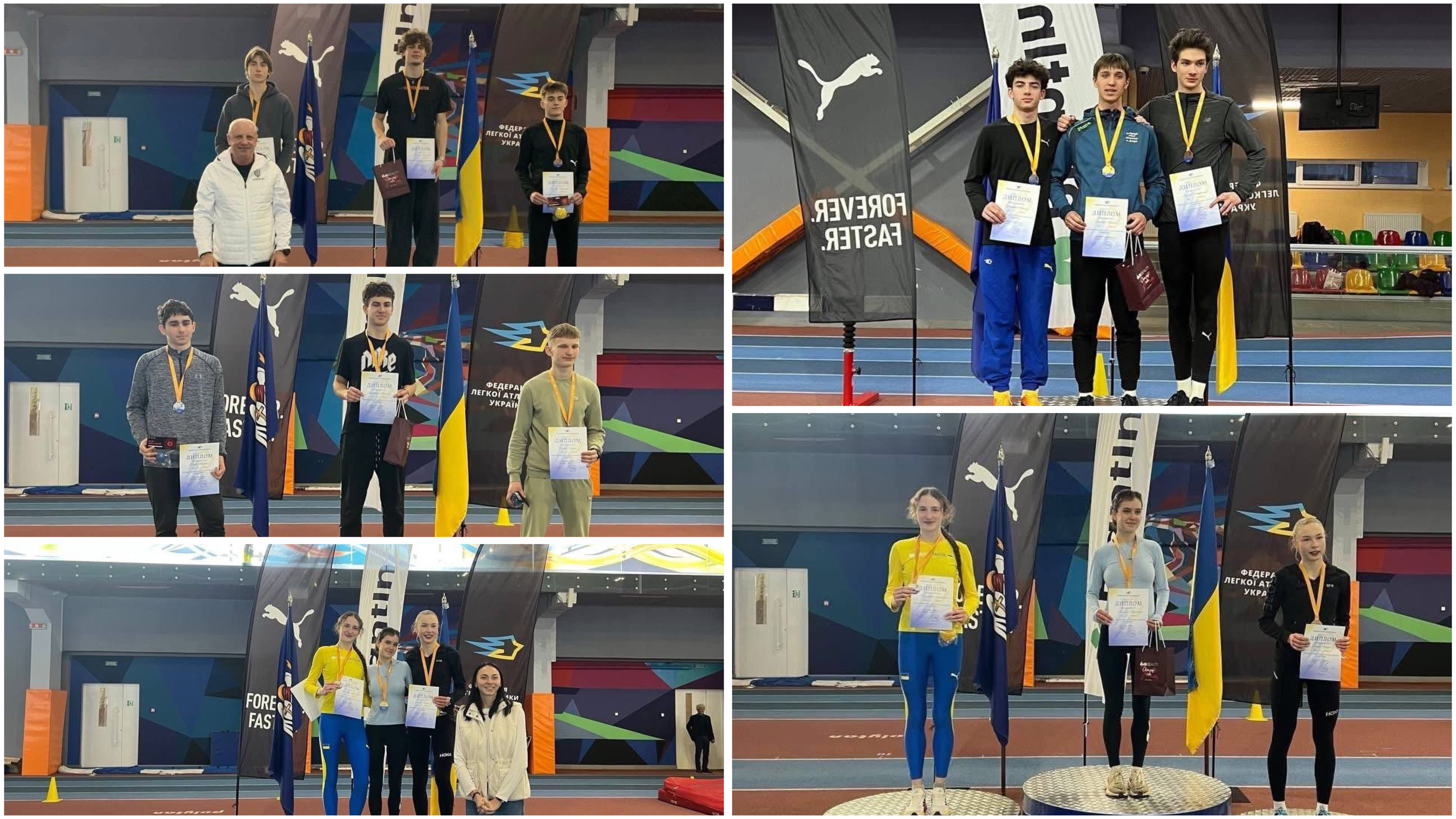 Прикарпатські легкоатлети вибороли “золото” та три “срібла” на чемпіонаті України (ФОТО)