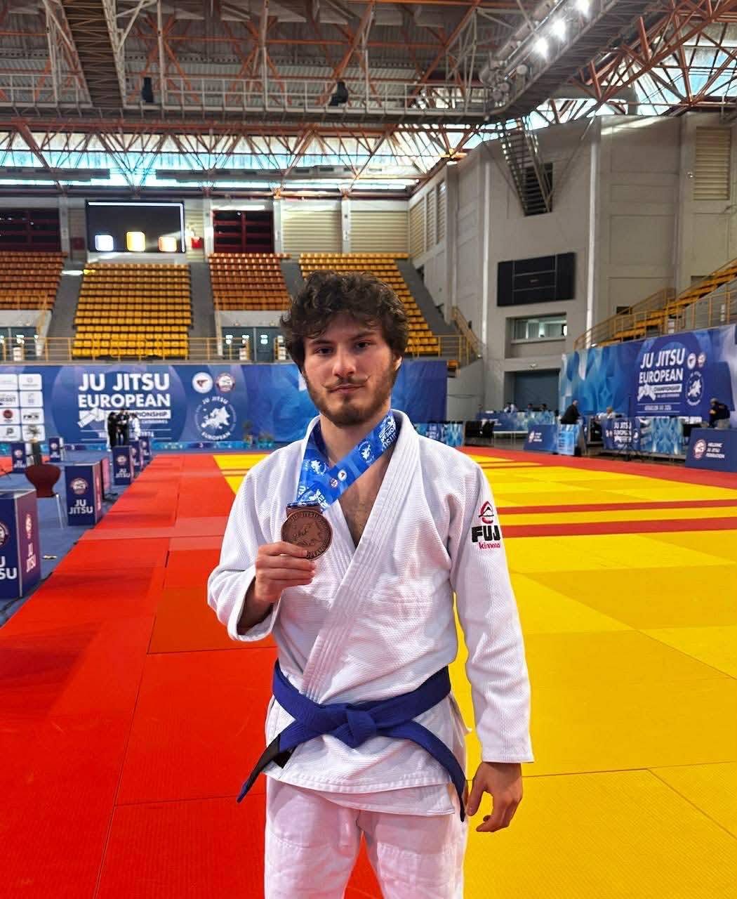 Франківський студент Станіслав Середюк — бронзовий чемпіон Європи з джиу-джитсу (ФОТО)