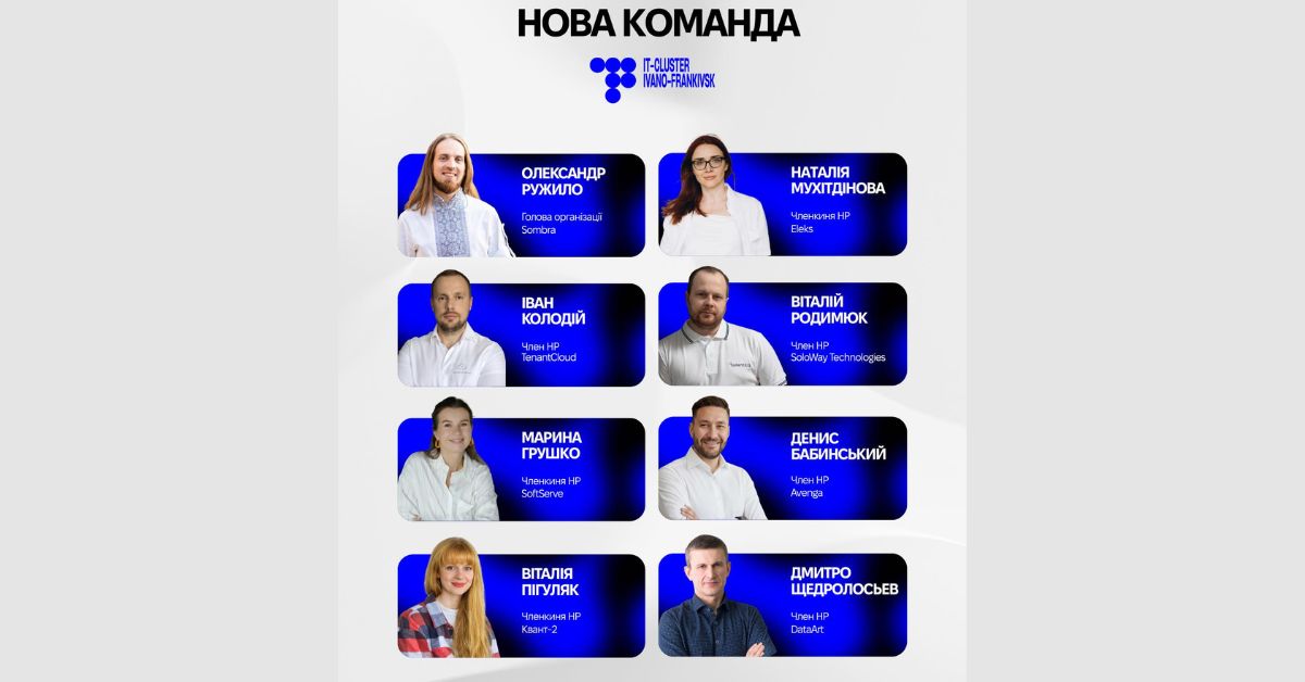 У Франківського ІТ Кластера оновили голову та склад Наглядової ради