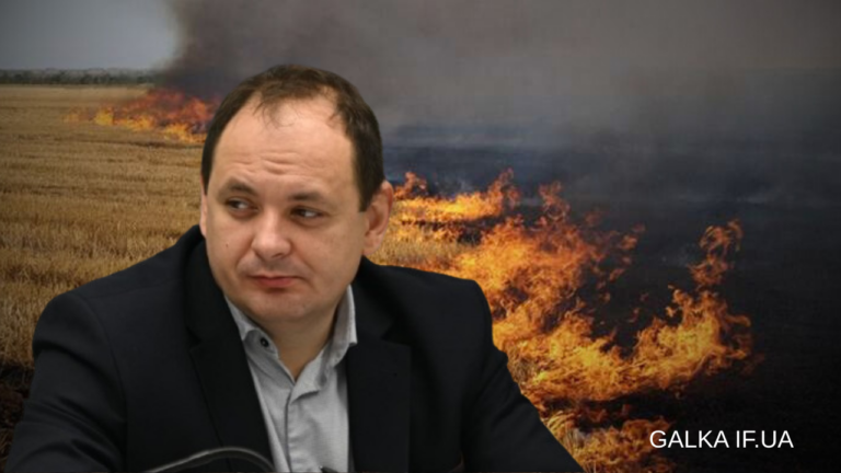 “Гілки палити можна”: Марцінків про спалювання сухостою