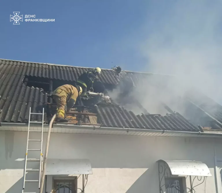 На Коломийщині під час пожежі травмувався чоловік