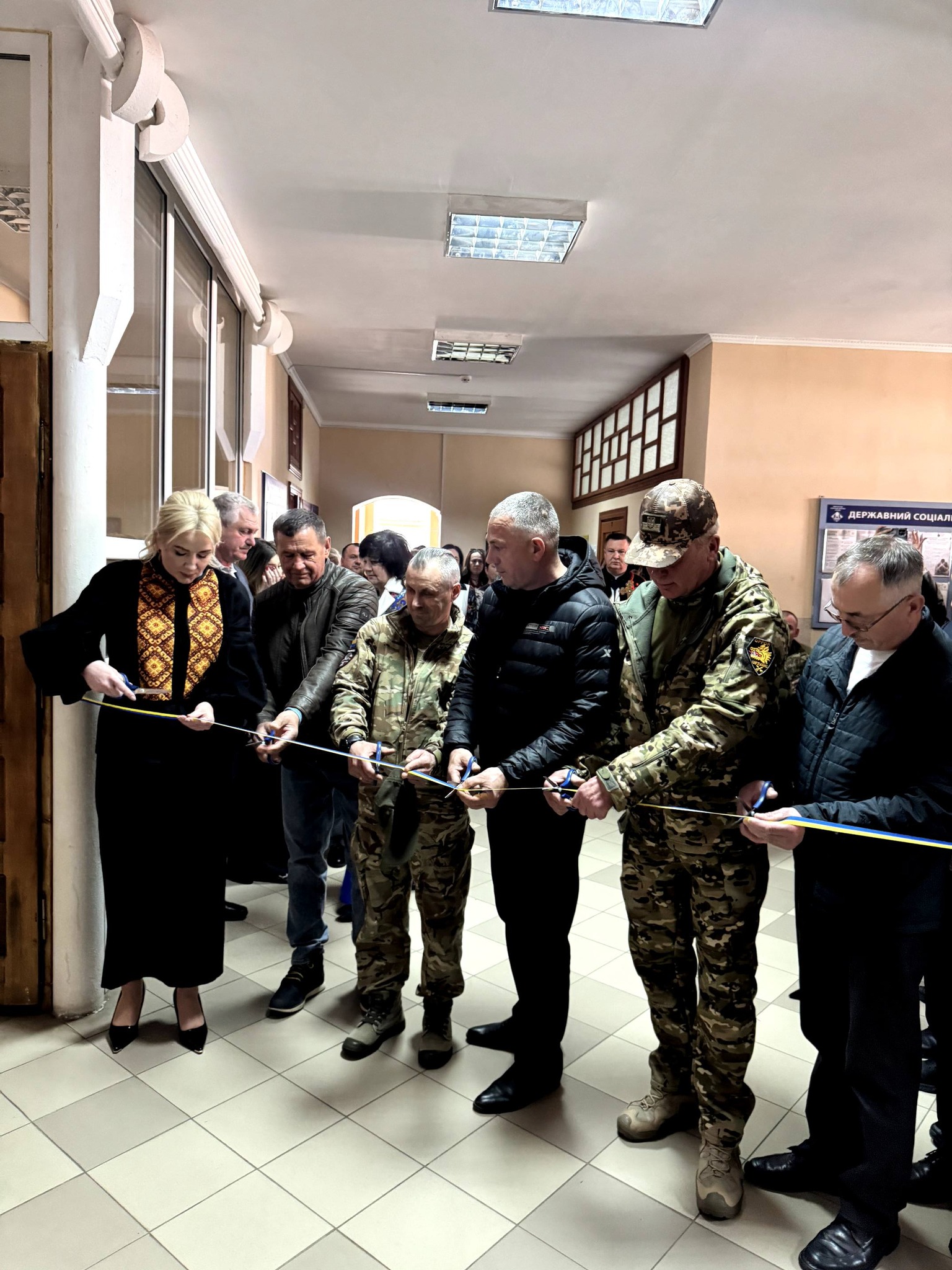 У Косові відкрили чотирнадцятий на Прикарпатті Ветеранський простір (ФОТО)