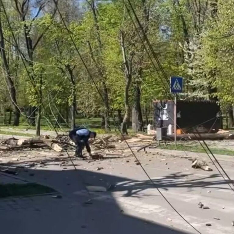 На Прикарпатті через сильні пориви вітру частково знеструмлені два населені пункти