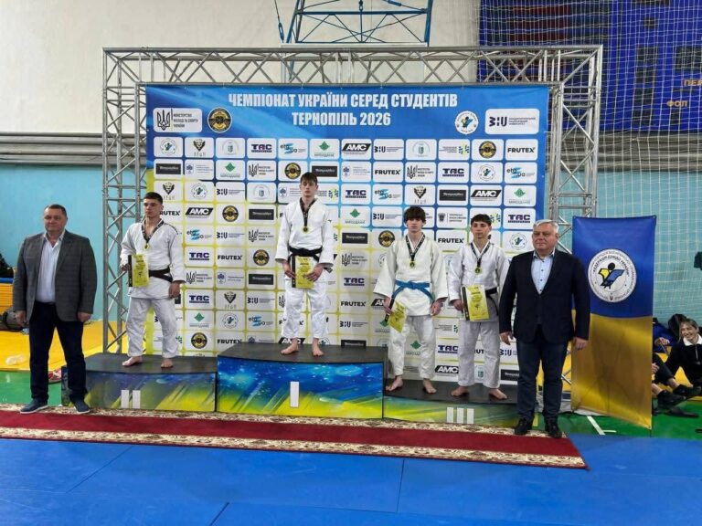 Надвірнянські дзюдоїсти вибороли п’ять медалей на чемпіонаті України (ФОТО)