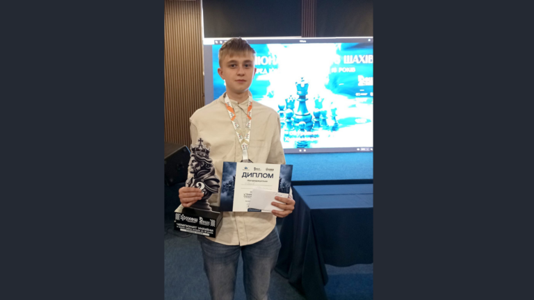 Прикарпатець Максим Паньків — срібний призер чемпіонату України з шахів (ФОТО)