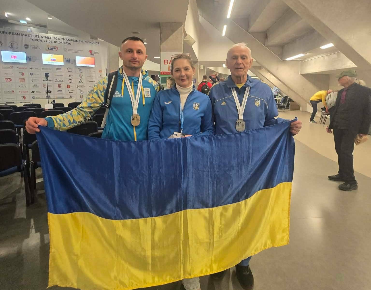 Ще дві медалі здобув 86-річний франківець Іван Файчак на чемпіонаті Європи з легкої атлетики серед майстрів