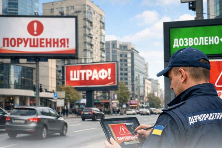 На Прикарпатті за порушення у сфері реклами оштрафували на понад 61 тисячу гривень