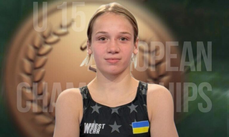 Прикарпатська борчиня Софія Проців — бронзова призерка чемпіонату Європи U15