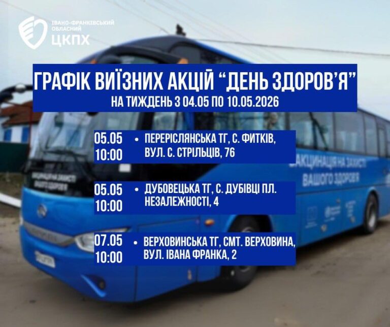 На Прикарпатті пройдуть “Дні здоров’я”: де саме?