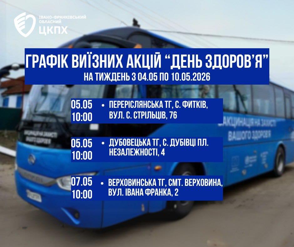 На Прикарпатті пройдуть “Дні здоров’я”: де саме?