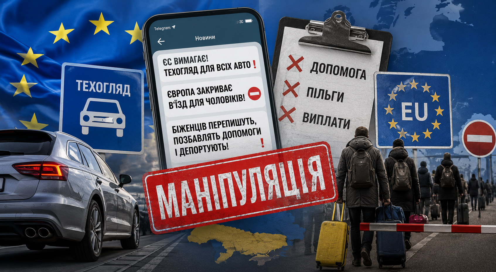 Депортації, техогляд і “полювання” на чоловіків: що насправді обговорюють у Євросоюзі
