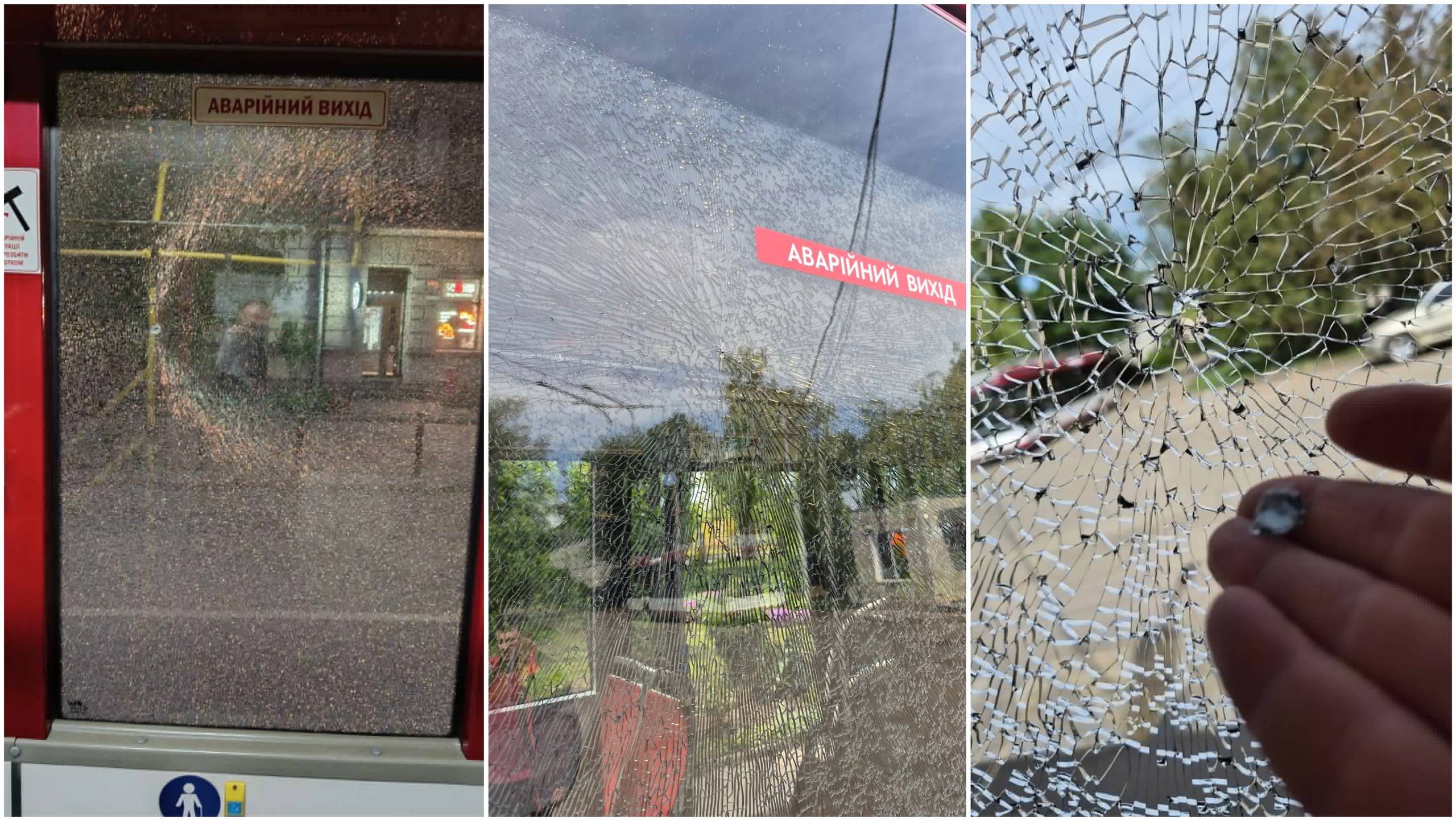 У Франківську в новий громадський транспорт стріляли, ймовірно, з пневматичної зброї