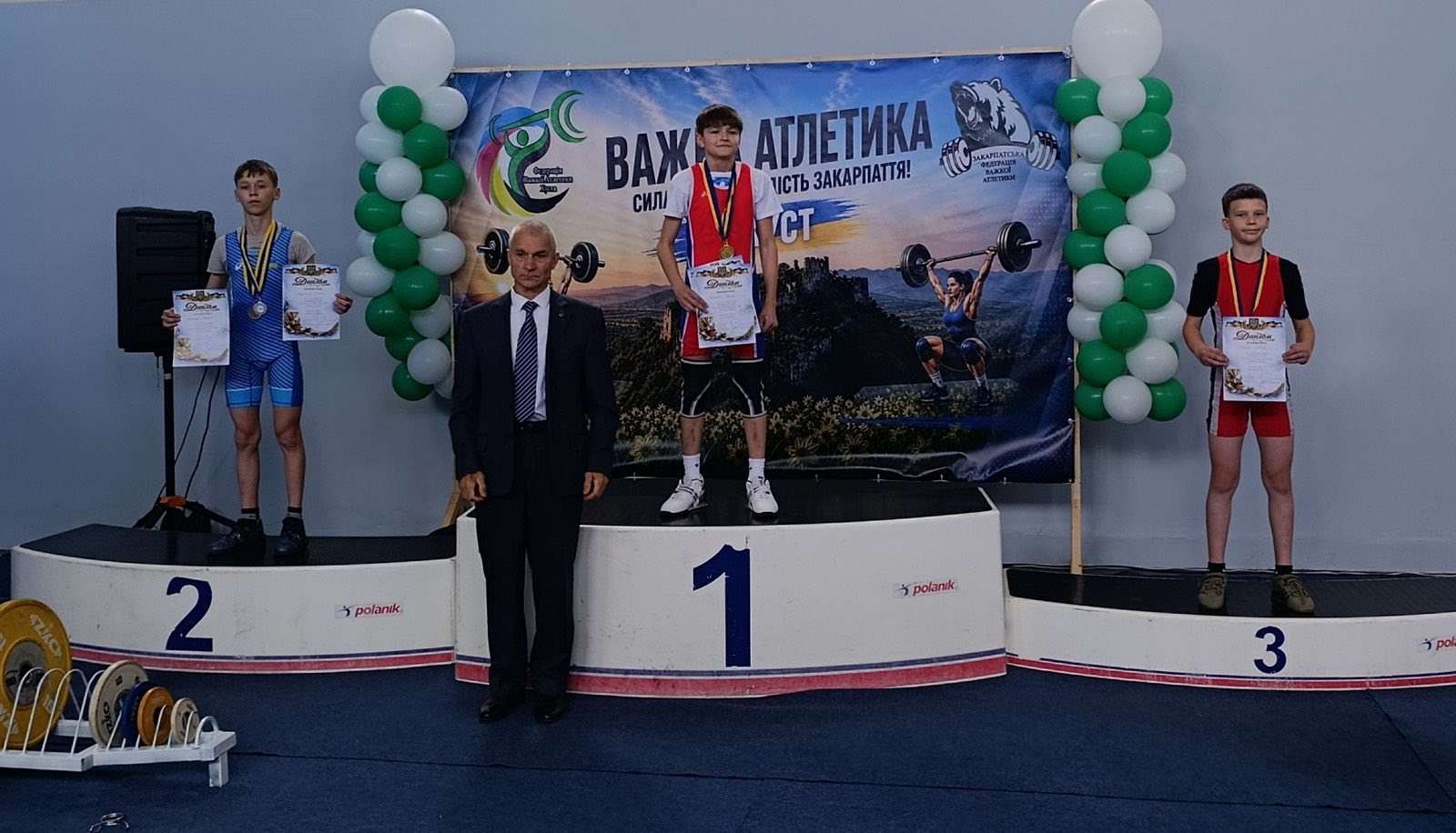 Прикарпатські важкоатлети вибороли золото та срібло на чемпіонаті України