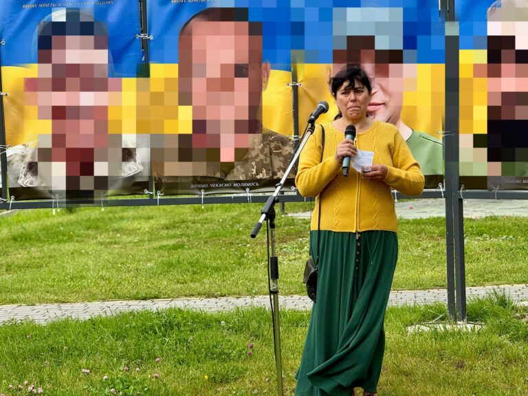 У Голині відкрили Алею Віри та Надії на честь зниклих безвісти та полонених військових