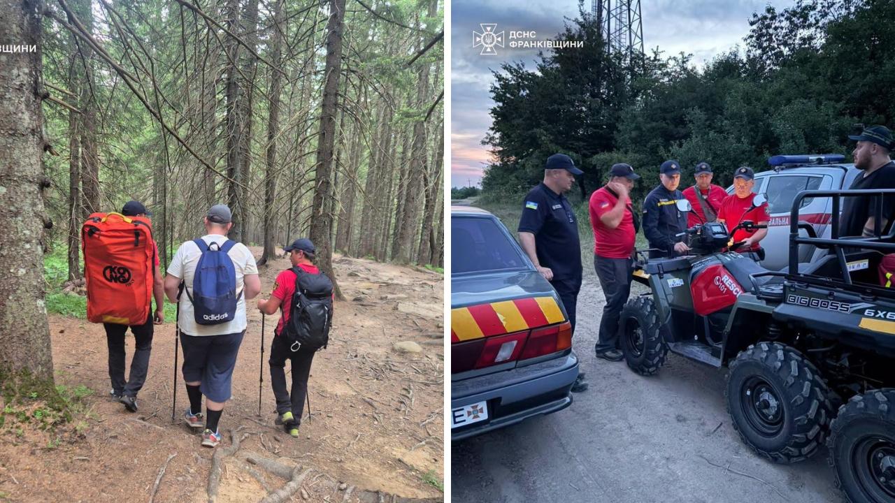 Прикарпатські рятувальники допомогли туристам спуститися з гір Говерли та Явірника (ФОТО)