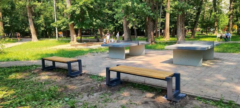 Отримали нове життя: у Молодіжному парку Франківська оновили лавки (ФОТО)